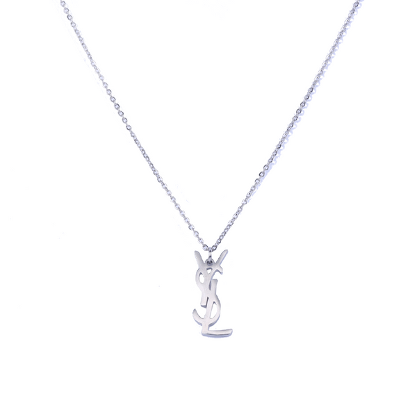 YSL Necklace Silver - RetroRings