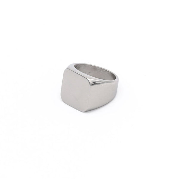 Essentials Signet Silver-RetroRings