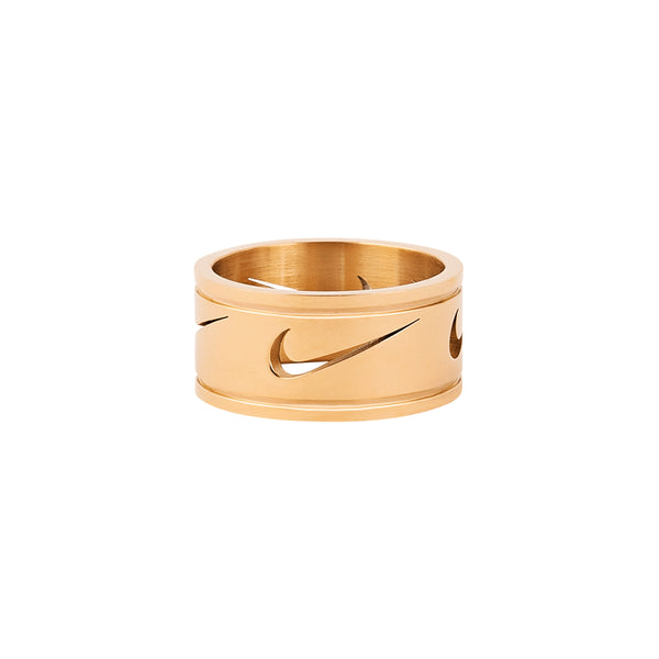 Nike Cut Out Repeat Ring Gold-RetroRings
