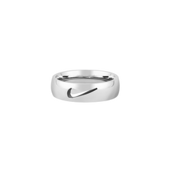 Nike Cut Out Ring Silver-RetroRings