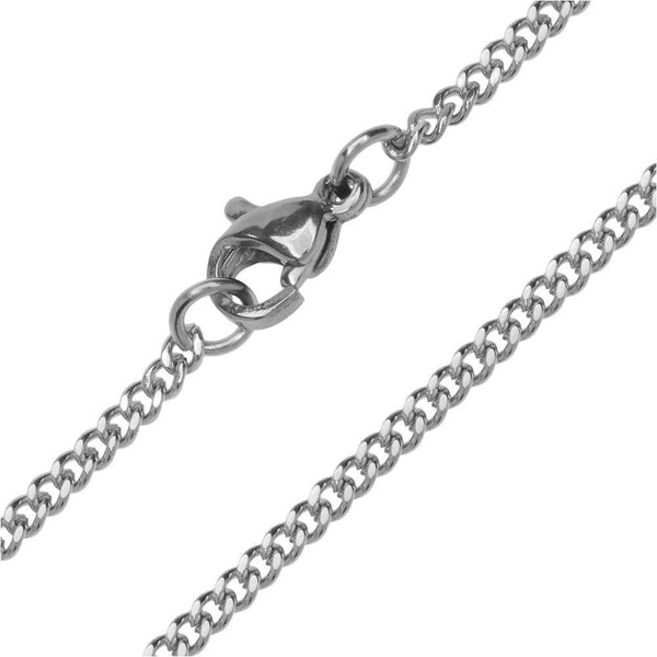 Nike Swoosh Court Necklace Silver-RetroRings