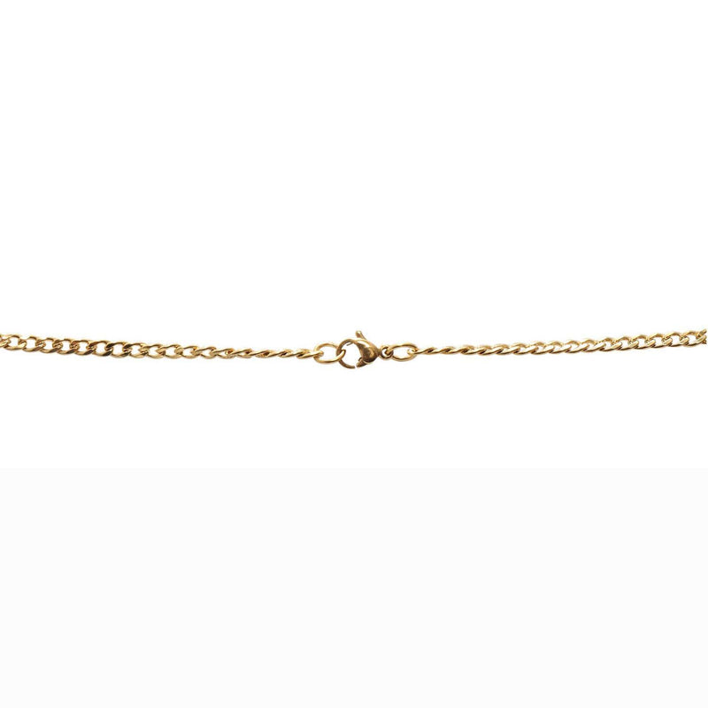 LV Padlock Necklace Gold - RetroRings