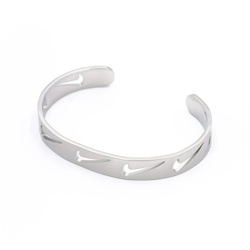 Buy N I K E Men Style Stainless Steel Leather Bracelet Online  199 from  ShopClues